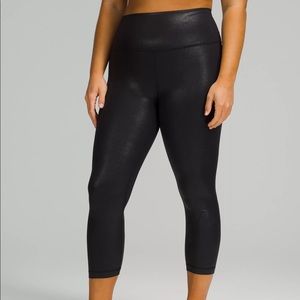 Brand New Lululemon Aligns *Shine Size 4 Black